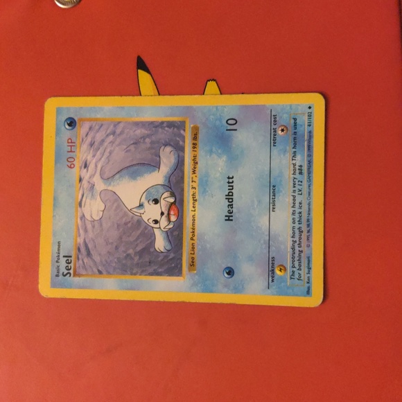Pokemon 1990s Trading Card 1995s Base Set Seel - Picture 8 of 8